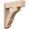 Ekena Millwork 8-in W x 26-in D x 30-in H Balboa Block Rough Cedar Woodgrain TimberThane Outlooker, Primed Tan OUTUR080X26X30BOA44RCPR - alternate 1